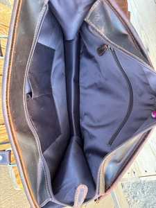 Bohemian Women's Genuine Leather Animal Print <b>Messenger</b> <b>Bag</b> Durable Polyester Lining Zipper Closure Winter Spring Summer Autumn - Product Image 3