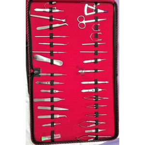 QNQ professionnel ophtalmique cataracte oeil Micro chirurgie ensemble manuel Source gros porte-aiguille et Instruments - Product Image 5