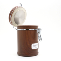 Boîtes à thé en gros pour la rentrée scolaire, pots de rangement hermétiques pour sucre et aliments, en acier inoxydable 18/8, avec logo personnalisable, pour thé et café