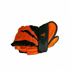 Gants de hockey sur glace en cuir de qualité supérieure, vente en gros, doigts entièrement couverts, antidérapants, légers, pour usage sportif - Product Image 4