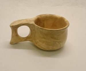 Tasse à thé en bois naturel en bois pour le vin, le café, l'eau, les boissons chaudes et froides, tasse à thé en bois de style japonais - Product Image 4