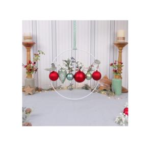 Ornement de Noël le plus exigeant Ornement de Noël en forme d'arbre vierge Cadre d'ornement en aluminium double face - Product Image 3