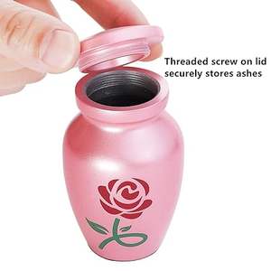 Wholesale Price Top Notch Quality 100% Aluminum Material American Style Adult Keepsake Cremation / Funeral <b>Urns</b> - Product Image 3