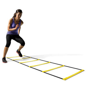 2025 Wholesale Agility Ladder Agility <b>Training</b> Ladder Speed 12 Rung 20ft with Carrying Bag - Product Image 1