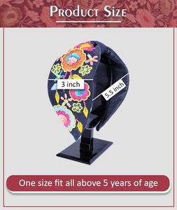 Best Selling All Sequin Beaded Hair Accessories for Girls and Women Three Color Combination for Game Day Purpose Hairbands - Product Image 6