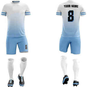 Camiseta de club de fútbol transpirable personalizada de alta calidad uniforme de fútbol profesional para entrenamiento de Club - Product Image 2