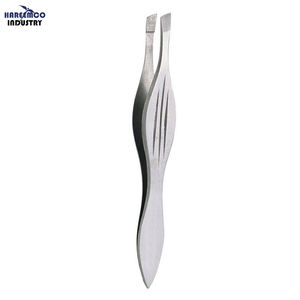 Juego de Pinzas Profesionales de Acero Inoxidable para Cejas, Pinzas Puntiagudas para Recortar, Injertar Pestañas Postizas, Depilar la Barba, Incluye Pinzas para Cejas - Product Image 1