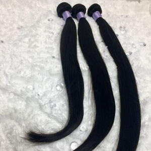 Extensiones de Cabello Humano Indio 100% Natural, Liso, Virgen, Remy, Cutícula Alineada, Puntas de Una Sola Capa, Trama Doble a Máquina, Todos los Colores, Directo - Product Image 6