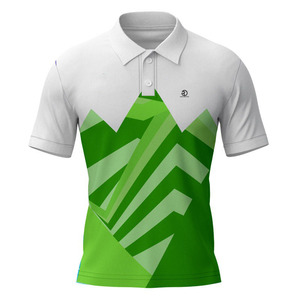 Polo de poliéster 100%, Polo de golf personalizado, Polo de sublimación en blanco para hombre - Product Image 2