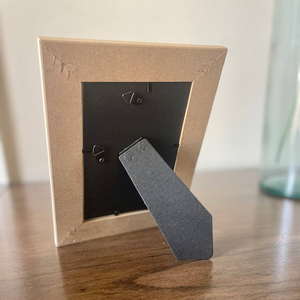 Marco de Fotos Ecológico con Cuentas de Madera para Decoración del Hogar, Diseño Personalizable, Decoración de Mesa de Centro de Madera Natural, Artesanía Saniya - Product Image 5