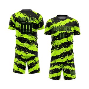 Maillot de football personnalisé par sublimation – Short respirant léger été 100 % polyester, fabrication en gros, impression de design, marque - Product Image 2