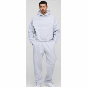 Vêtements de sport pour hommes à capuche personnalisés en gros, ensembles de jogging de fitness, designs imprimés unis, ensemble de jogging, survêtement pour adultes - Product Image 1