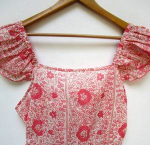 Robe longue de couleur pêche faite à la main décontractée nouveau modèle bouton décoration sans manches naturel pour un usage quotidien prix de gros - Product Image 6