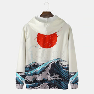Sudaderas con capucha mezcladas de algodón con sublimación de invierno más vendidas, alta calidad, transpirables, ecológicas, colores personalizados, logotipo hecho en Pakistán - Product Image 2