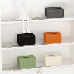 Nouveau support de papier de soie fini or en laiton décoratif en métal Durable pour la maison et l'hôtel décorations de table boîte à mouchoirs Rectangle - Product Image 4