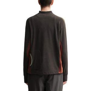 2024 unisexe poids lourd cerceau pull pour printemps automne hiver ample Hip Hop Style avant Badge Logo nouvelle marque Couple chemise ODM - Product Image 4