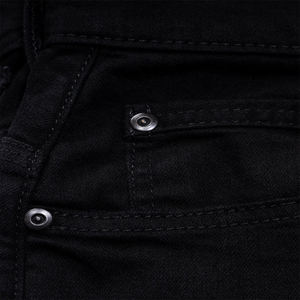 กางเกงยีนส์ทรงหลวมสไตล์วินเทจสำหรับผู้ชาย, กางเกงยีนส์ทรงหลวมผ้าคอตตอน100% ซักได้ตามต้องการโลโก้ตามสั่งสไตล์สตรีท - Product Image 3