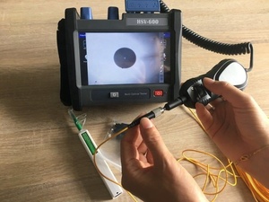 뛰어난 성능 7 인치 스크린 OTDR HSV-600 시리즈 휴대용 OTDR 최대 45/43dB 높은 동적 범위 - Product Image 6