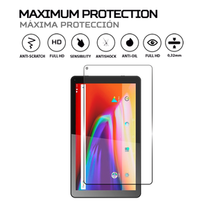 Protector de pantalla ANTISHOCK para tableta Logicom La Tab 106, mayor legibilidad y durabilidad - Product Image 2