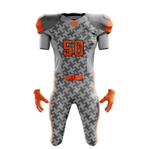 Team Wear Design Your Own Sublimation American Football Jersey Good Quality <b>Men</b> Wear American Football Tops - Product Image 2