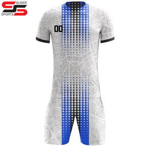 Conjuntos de uniformes de fútbol personalizados, impresión sublimada con logotipo de número de nombre, ropa de equipo, ropa deportiva - Product Image 1