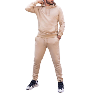 ชุดวอร์มลำลองแบบสวมหัวโพลีเอสเตอร์ชุดวอร์มสองชิ้นสำหรับวิ่งจ๊อกกิ้งชุดวอร์มสำหรับผู้ชาย - Product Image 4