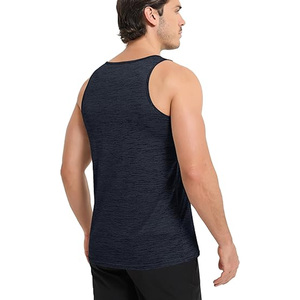Customized <b>Mens</b> Warm Stringer Gym <b>Singlet</b> Quick Dry Casual Sleeveless Tank Tops <b>for</b> Bodybuilding and Running - Product Image 6