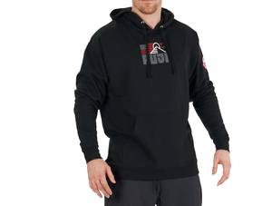 New Streetwear Basic Letter Logo High Quality HeavyWeight Cotton Oversize Flock Print Fleece <b>Men's</b> <b>Hoodies</b>&Sweatshirts - Product Image 4