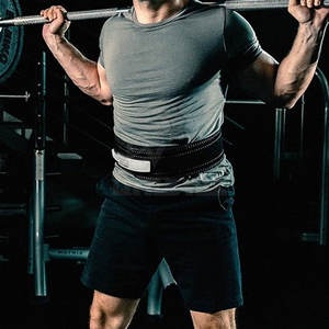 Cinturón de Levantamiento de Pesas Unisex 2024 de Alta Calidad, de Cuero Vacuno y Neopreno, Antideslizante, con Hebilla Personalizable con Logotipo y Colores a Medida, para Fitness y Seguridad - Product Image 6