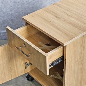 Contemporary 40x50x50cm Plywood Mobile Personal <b>Locker</b> with Lock TCN68045 Design Style - Product Image 6