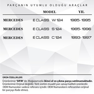Cable de Reparación para Techo Solar de Mercedes E W124 S124 C124 - 242 cm - Product Image 3