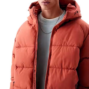 Chaquetas de Plumón para Hombre al por Mayor, de Alta Calidad, Personalizadas, Diseño Sólido de Invierno, con Capucha, Reversibles, Ecológicas y Transpirables - Product Image 3