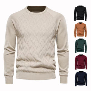 Breathable New Arrival Custom Made OEM Men's 100% Cotton Pullover Thick Winter <b>Sweaters</b> Customized Colors Logo High Quality <b>Plus</b> - Product Image 1