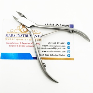 Recortador de cutículas profesional de acero inoxidable, pinza para uñas, removedor de cutículas para uñas de los pies, herramienta para cutículas de piel muerta - Product Image 3