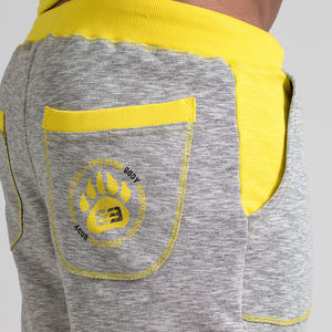 Summer Men's Leisure Knee-Length Bermuda <b>Shorts</b> 100% Cotton Canvas <b>Quick</b> <b>Dry</b> Eco-Friendly Drawstring Closure Cartoon Pattern - Product Image 5