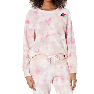 Pull-over brodé surdimensionné pour femmes de luxe personnalisé sweats à capuche à col rond hiver respirant tricoté imprimé Techniques - Product Image 1