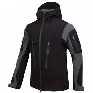 Chaqueta Cortavientos Impermeable para Hombre 2026, Chaqueta Softshell para Exteriores de Secado Rápido, Abrigo Abrigado para Senderismo y Esquí - Product Image 2