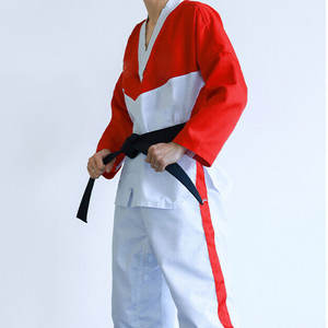 Tissu d'armure perlé Polyester/coton haute Performance BJJ uniforme coutures triples conception légère respirante à séchage rapide - Product Image 6
