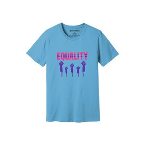 T-shirt en tissu 100% coton imprimé sur le thème de la gentillesse, grammage lourd (160-180 GSM), 12 couleurs disponibles, personnalisez votre propre design et placement - Product Image 1