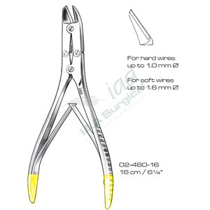 Pinzas de Torcedura de Alambre TC de Alta Calidad, Portaagujas, Instrumento Quirúrgico, Mango Dorado en Estilo Único - Product Image 4