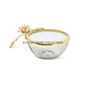 Stylish Aluminum Serving Bowls with Contemporary Lines and Deep Perfect for Serving Everything From Appetizers to <b>Large</b> Salads - Product Image 3