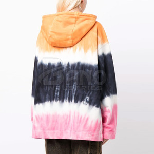 Sudaderas con capucha ligeras de gran tamaño Tie-Dye para hombres y mujeres, jersey informal cómodo, estilo de verano de talla grande - Product Image 3