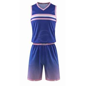 Uniforme de basket-ball pour hommes de haute qualité au meilleur prix Impression sur tissu personnalisée Ensembles respirants Style - Product Image 2
