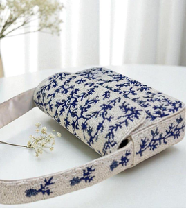 กระเป๋าบัดกรีออกแบบใหม่สำหรับผู้หญิงกระเป๋าคลัทช์ลูกปัดหลากสีกระเป๋างานปักแฮนด์เมดกระเป๋างานฝีมือ - Product Image 6