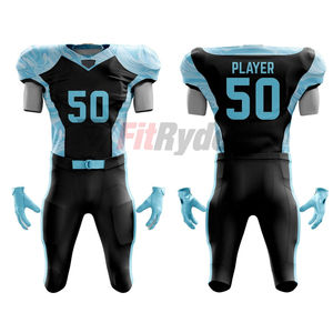 เครื่องแบบอเมริกันฟุตบอลคุณภาพสูง 2024 คุณภาพสูงที่กําหนดเองการพิมพ์ระเหิดระบายอากาศผู้ชายชุดอเมริกันฟุตบอล - Product Image 1
