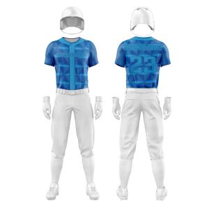 Conçu sur mesure pour hommes Softball Baseball Jersey Shirt respirant Sportswear Logo brodé sublimé cousu uniforme d'équipe - Product Image 2