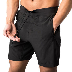 Logotipo personalizado de alta calidad de secado rápido transpirable de nailon Spandex correr deporte entrenamiento atlético sudor gimnasio pantalones cortos para hombres - Product Image 1