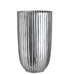 Jarrón de Flores de Diseño Martillado, Chapado en Aluminio y Cobre, para Decoración del Hogar, Hotel, Restaurante, Centro de Mesa para Bodas - Product Image 6