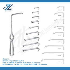 KOCHER 20cm Langenbeck Retractor Básico de Acero Inoxidable Manual Instrumento Quirúrgico Hecho A Mano en Pakistán 55X11mm - Product Image 2
