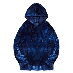 2025 Latest Custom Blank Velvet <b>Velour</b> Pullover High Quality Men Plain Dyed Digital Printing <b>Hoodies</b> Wholesale for Autumn Season - Product Image 1